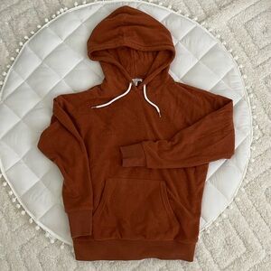 Topshop burnt orange hoodie size XS/S